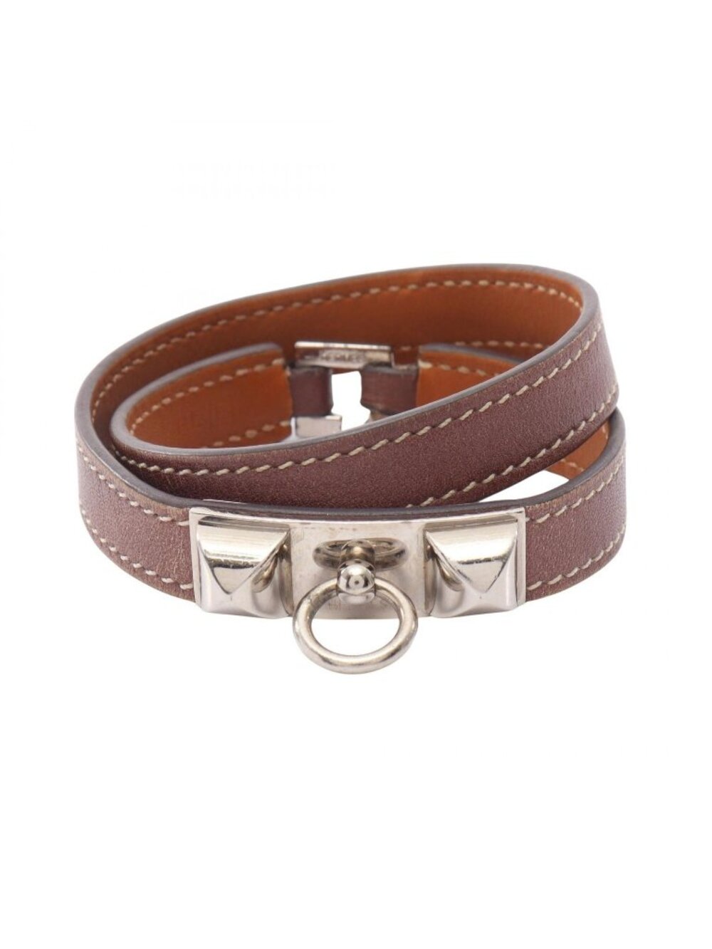 Hermes Bracelet Rival Double Tour Leather